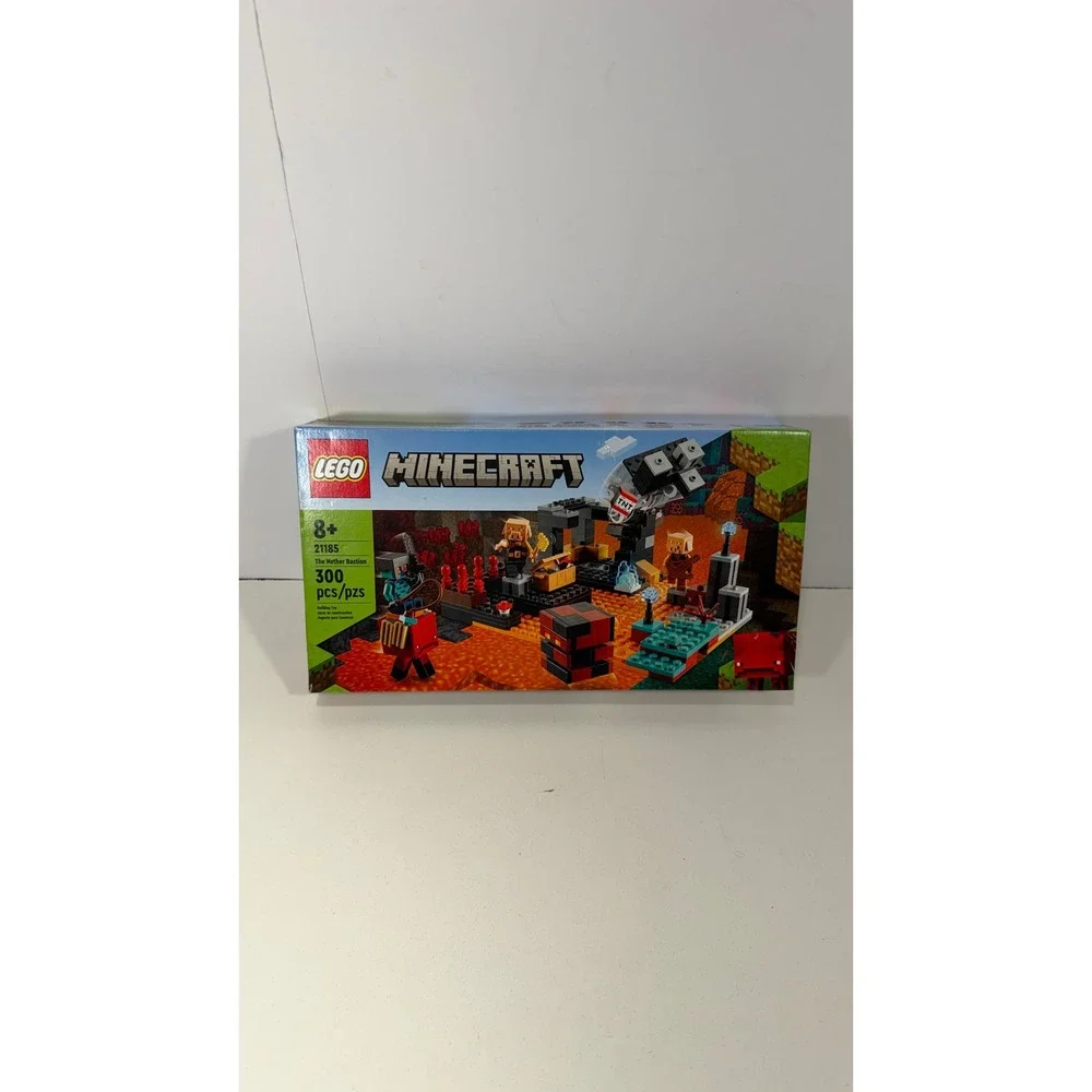 LEGO Minecraft The Nether Bastion 21185 Building Toy Set 300 Pieces New Sealed